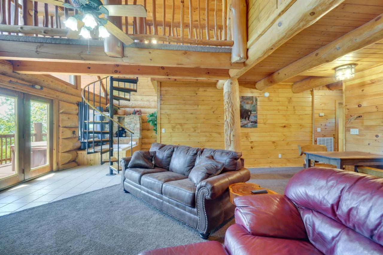 Smoky Mountain Vacation Rental Cabin With Hot Tub! Gatlinburg Exterior photo